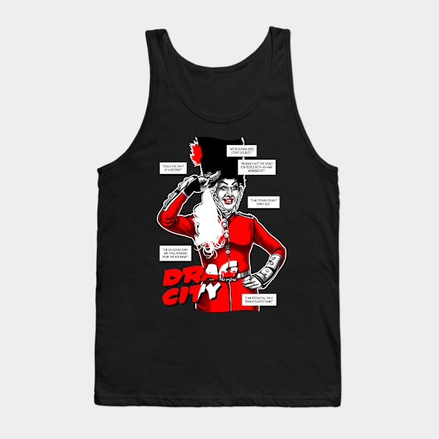 The Dame Tank Top by DragCityComics